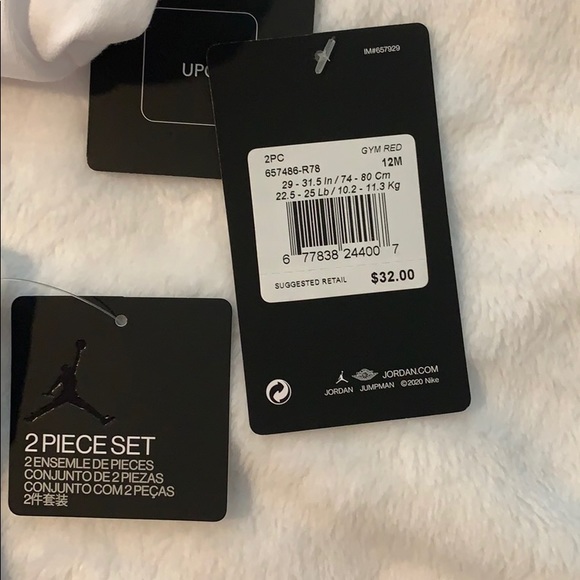 [ Air Jordan] Boy’s Tank Top & Shorts NWT 12M - Picture 4 of 6